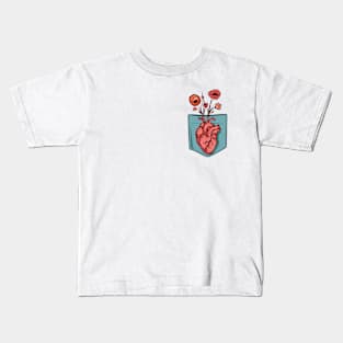 Heart Pocket Kids T-Shirt